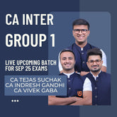 CA Inter Sep 26 Exams | Group 1 by Ultimate CA | Live Regular Batch